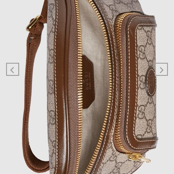 Authentic Gucci supreme belt bag. Worn twice, in immaculate condition. - Picture 9 of 13